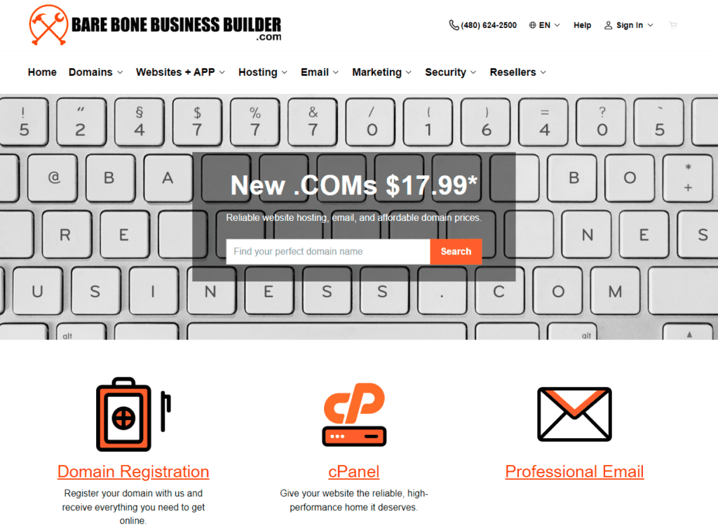 bare bone business builder