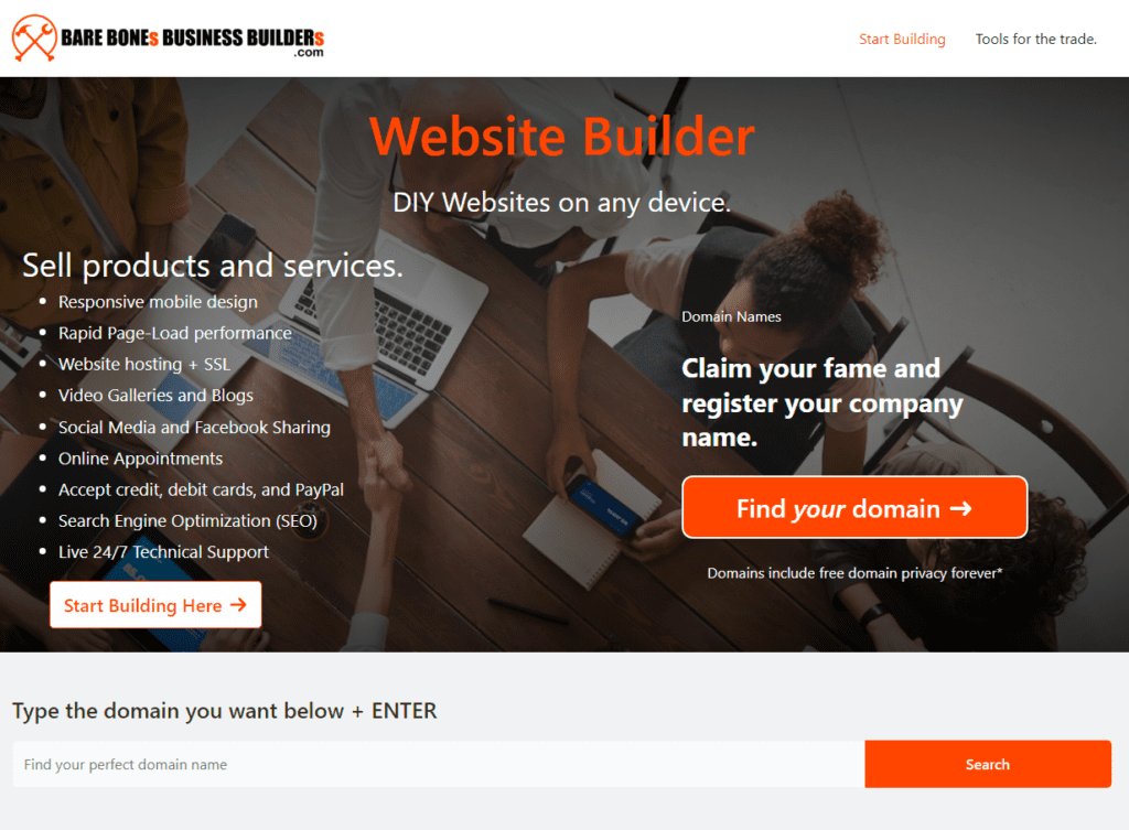 bare boneS business builderS